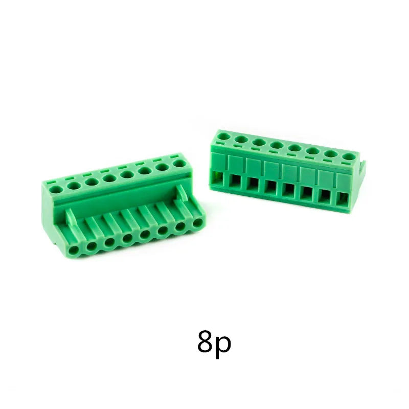 10PCS 2EDGK 5.08mm TERMINAL BlOCK 5.08 PLUG-IN PCB CONNECTOR 2EDG PCB 2PIN /3P/4P/5P/6P/7P/8P/9P/10P Peaceful Pleasures Health and Wellness 8P