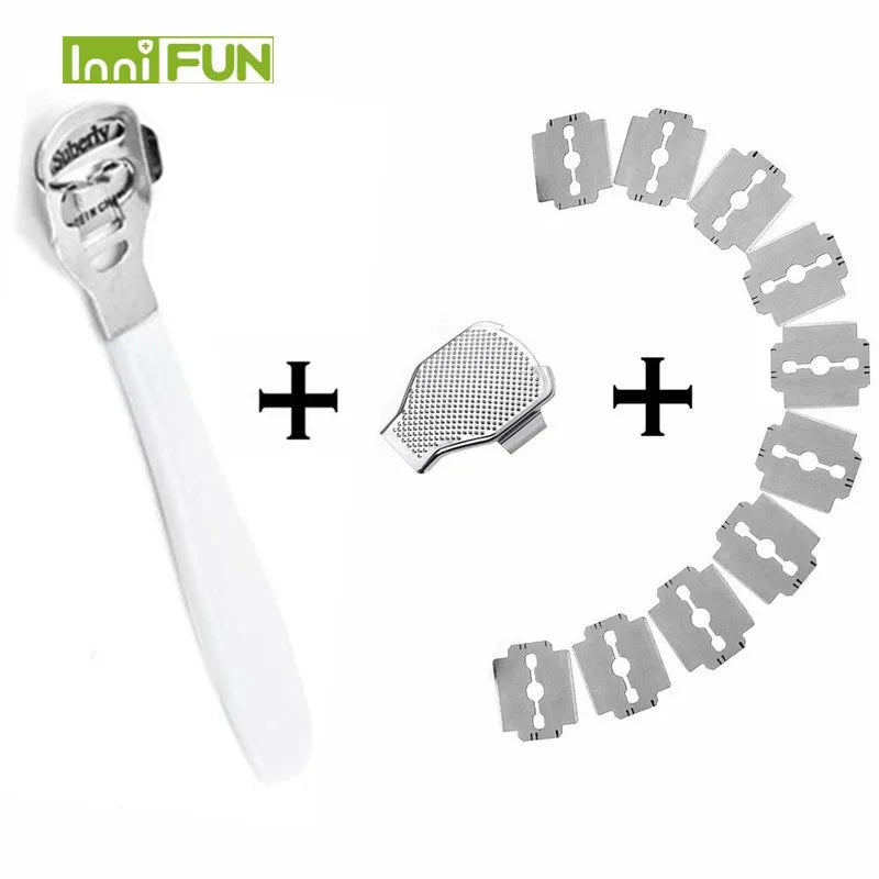 Foot Callus Shaver Heel Hard Skin Remover | 10 Blades