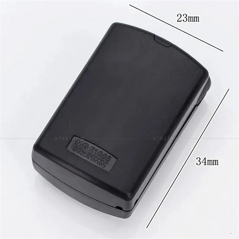 30X Pull-Type Jewelry Magnifier Mini Pocket Hand Magnifying Glass Portable Microscope Jeweler Eye Glass Loupe with Led Light Peaceful Pleasures Health and Wellness