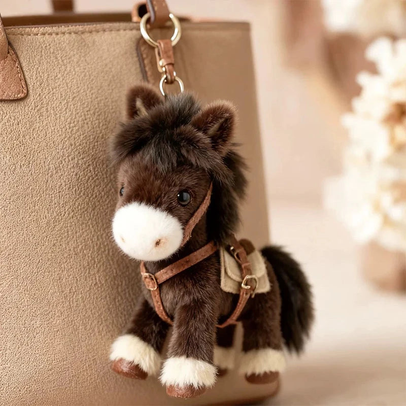 Horse Zodiac Plush Keychain | 2026 Year of the Horse Gift