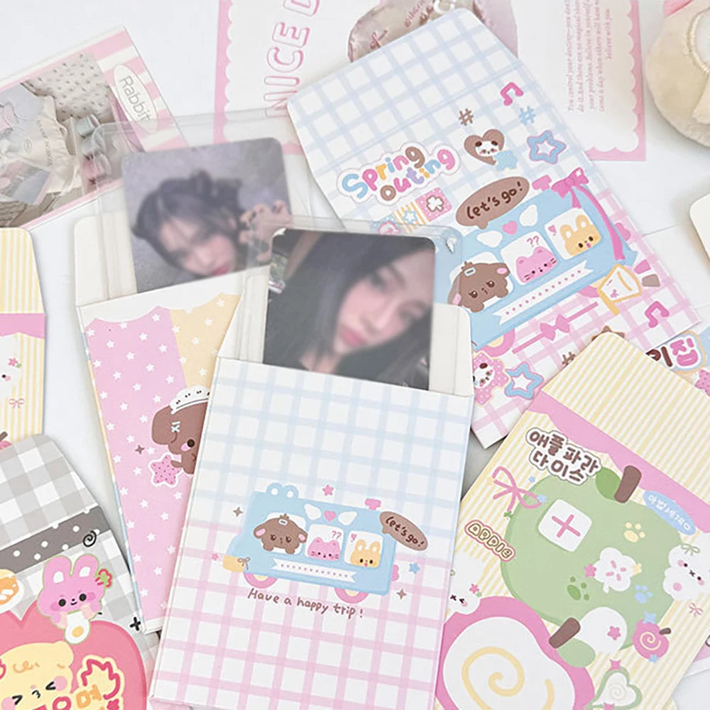 5 Small Card Sleeve Envelope Bag High-value Kraft Paper Ins Packaging