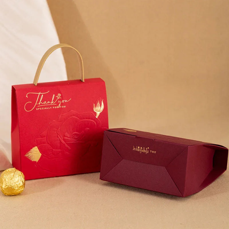 Wedding Candy Gift Box | Kraft Paper Party Favor Box