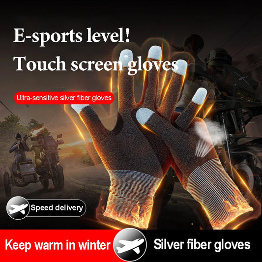 Game touch screen gloves breathable sweat-proof warm the glory of the king eat chicken e-sports hand tour five fingers gloves Peaceful Pleasures Health and Wellness