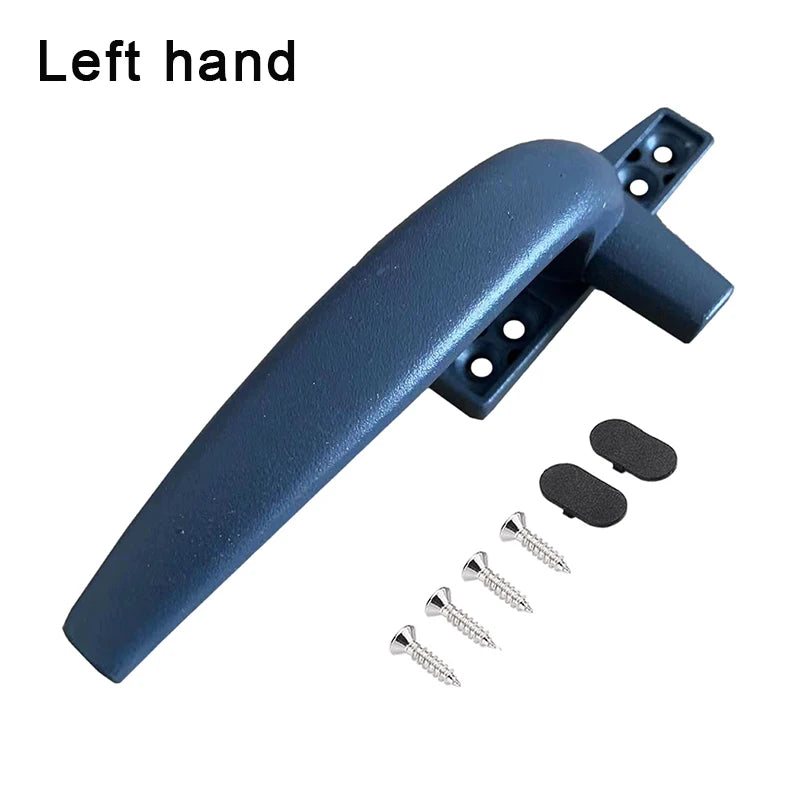 New Thickenin Aluminum Alloy Window Handle Push Out Swing Door And Window Single Point Handle Window Lock Seven Character Handl Peaceful Pleasures Health and Wellness A2