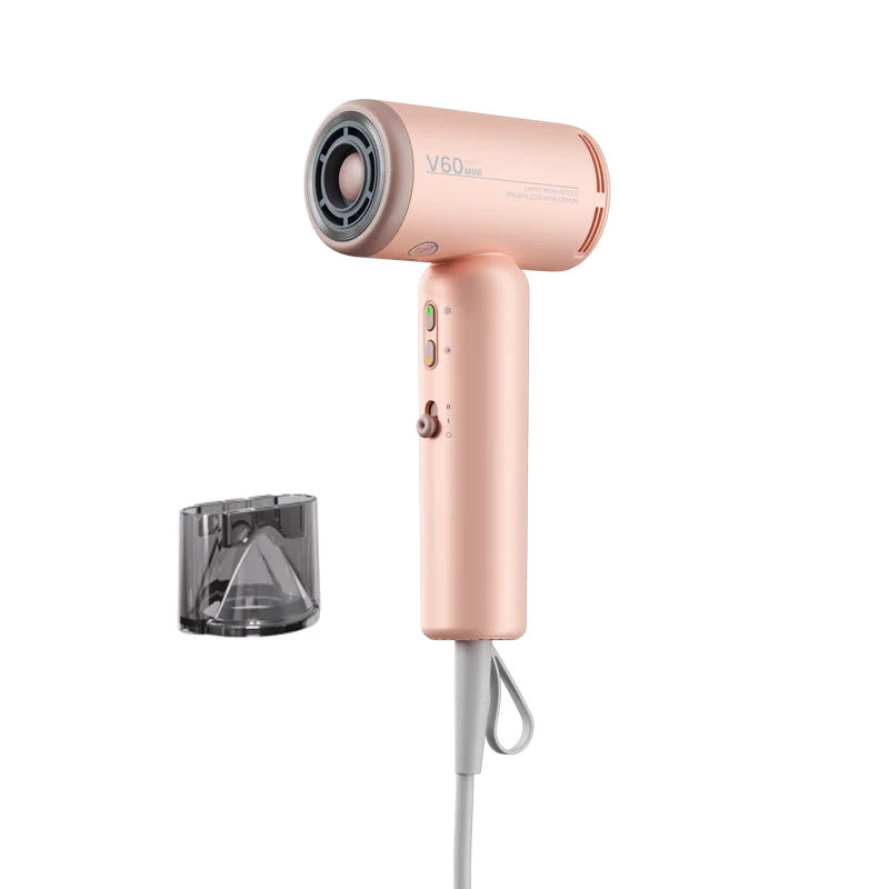 New Generation Mini High-Speed Hair Dryer 1400W High-Power Silent 100 Billion Negative Ion Hair Care Home Travel Hair Dryer 220v Peaceful Pleasures Health and Wellness