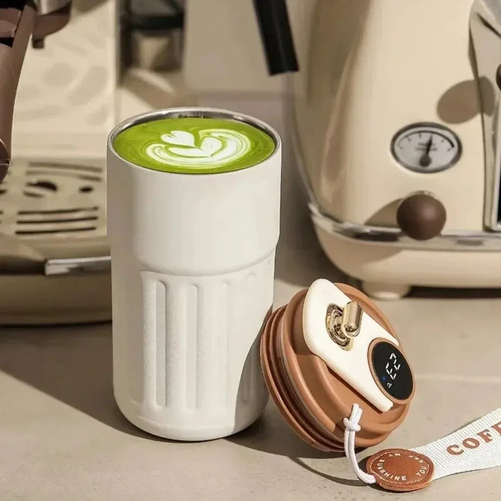 Stainless Steel Insulated Thermos | Smart Temperature Display