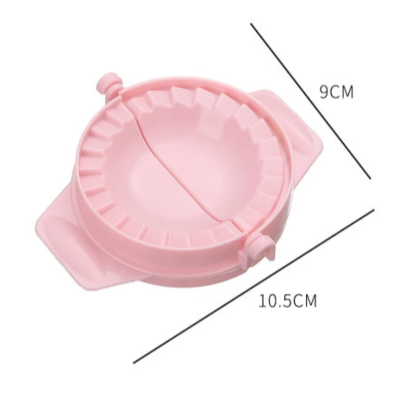 Kitchen Gadgets DIY Crescent shaped Dumpling Making Artifact Manual Make Dumpling Mold Plastic Kitchen Mini Cookie Maker Moulds Peaceful Pleasures Health and Wellness