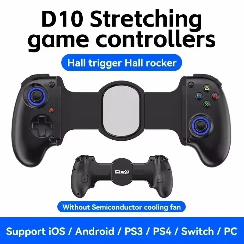 AyeBeau D11 Bluetooth Gamepad – Switch PS4 iOS Android Hall Kit