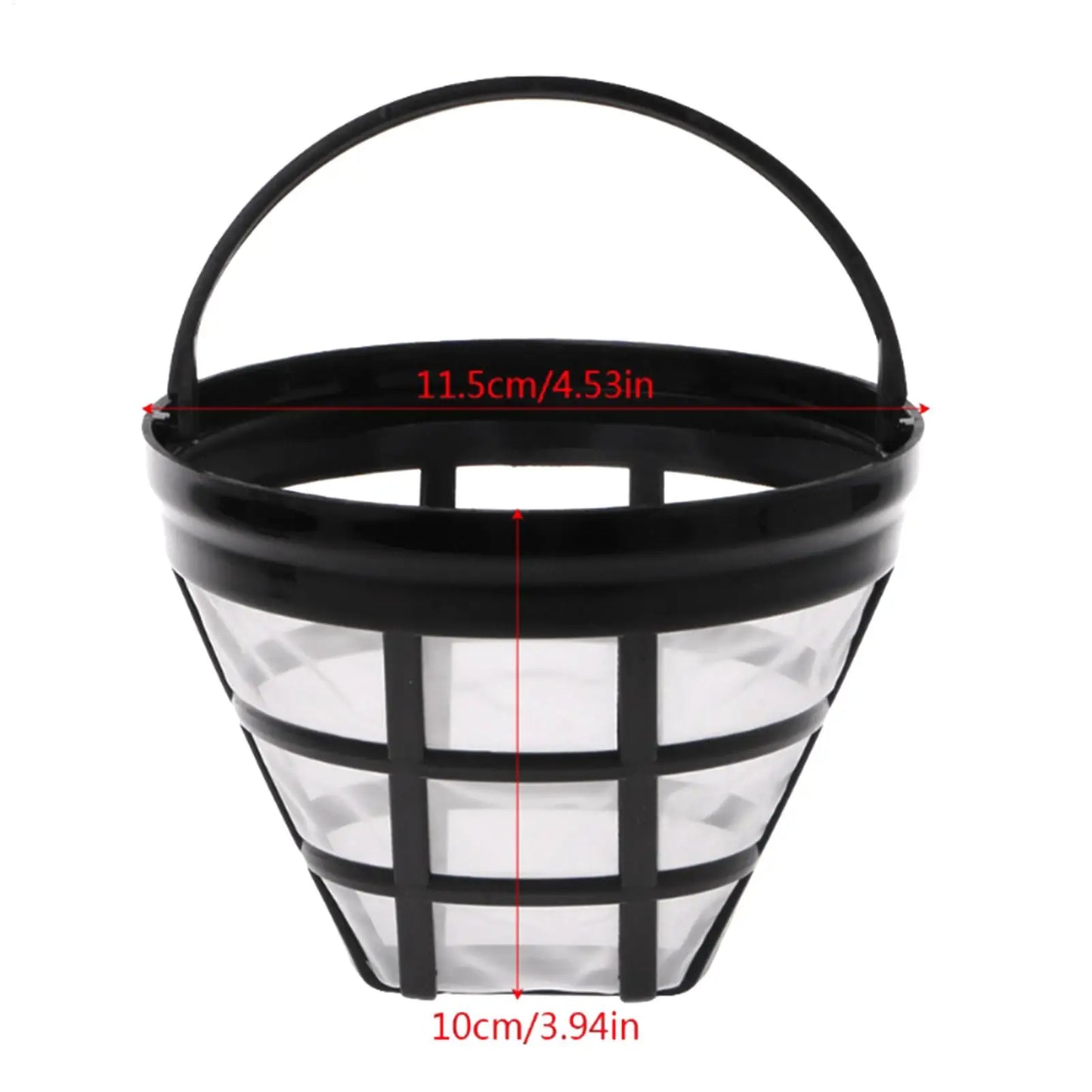 Reusable Basket Coffee Filter – Stainless Steel Mesh #4