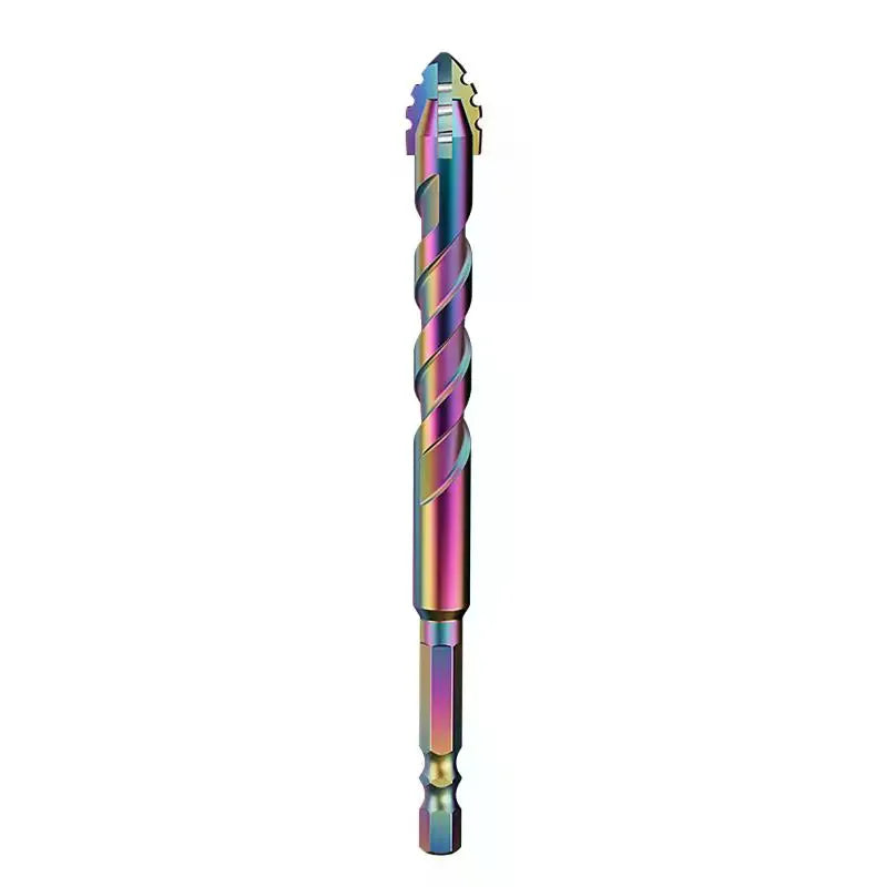 6–12mm Four-Edge Serrated Drill Bit Set – Tile, Glass & Concrete