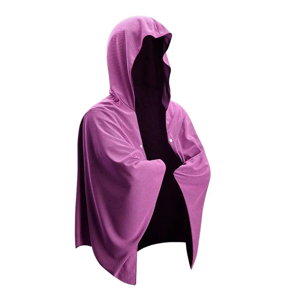 Cooling Hooded Poncho Towel – UV Protection & Quick Dry Sport