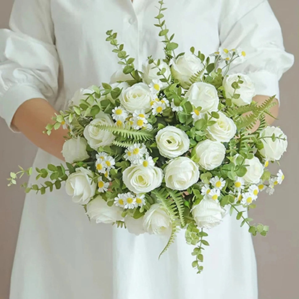 Silk Rose Artificial Flowers – Wedding, Home & DIY Decor
