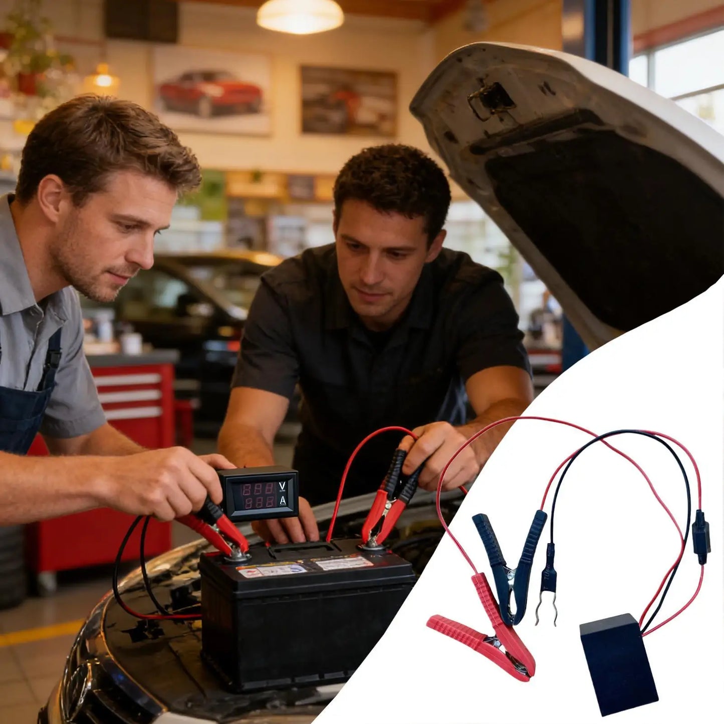 Automotive Battery Leakage & Parasitic Draw Detector Tool
