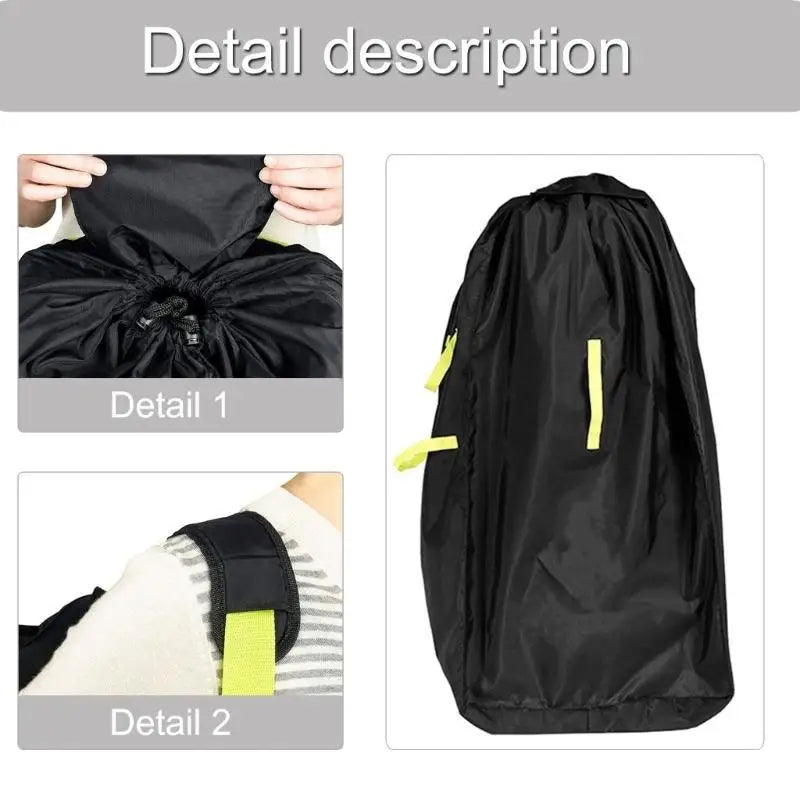 Large Pram & Car Seat Travel Bag – Gate Check Cover for Flights