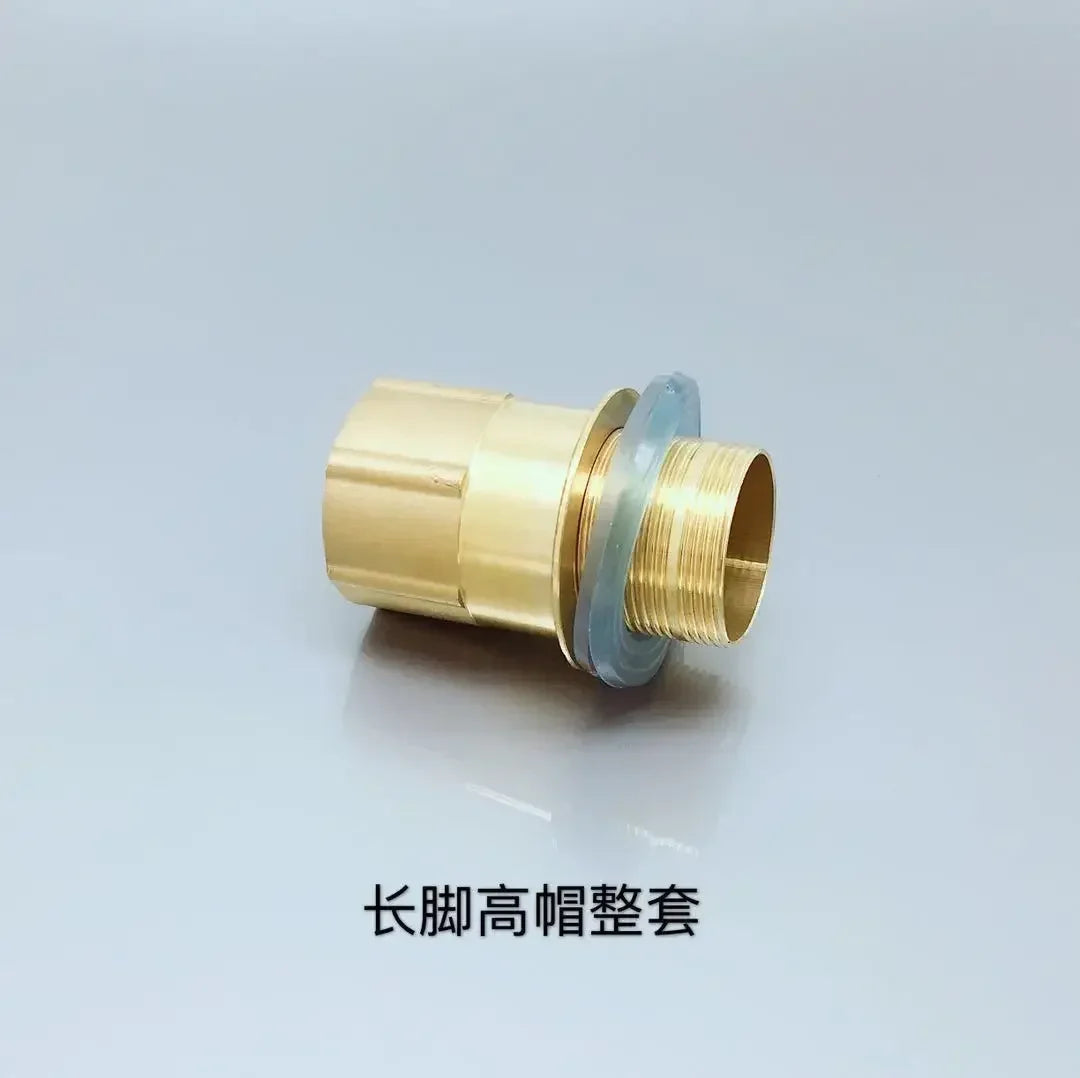 Brass Faucet Base Nut & Pipe Connector – Kitchen & Bathroom