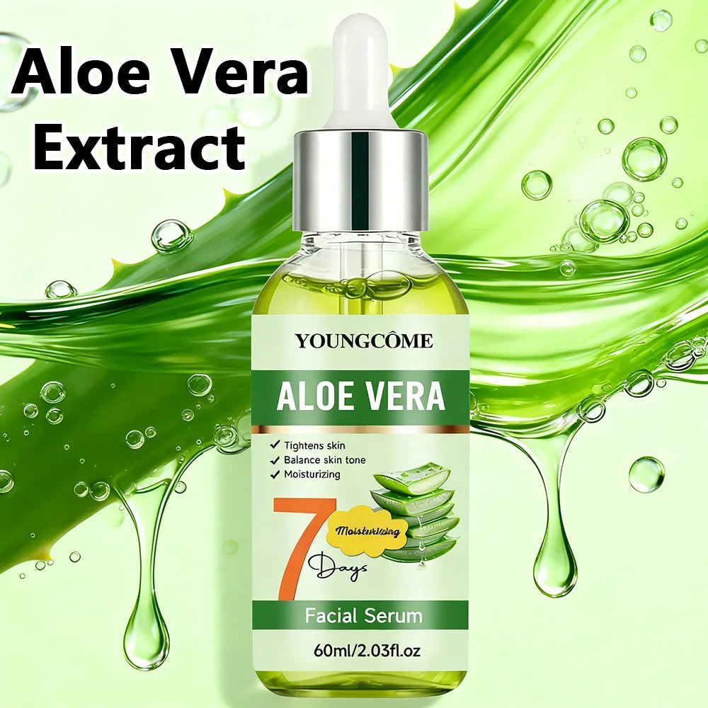 YOUNGCOME Aloe Vera Anti-Aging Face Serum | Dark Spot & Brightening Face Serum Peaceful Pleasures Health and Wellness