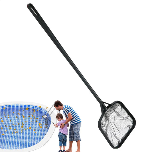 Portable Fish Net Long Handle | Aquarium & Pool Cleaning Aquarium Cleaning Net Peaceful Pleasures Health and Wellness