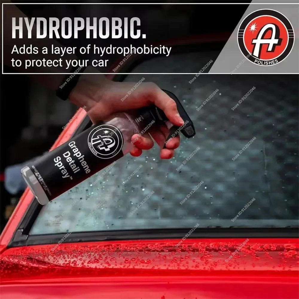 Polishes Graphene Detail Spray Extend Protection of Waxes Sealants Coatings Waterless Detailer Clay Bar Drying Aid Add Ceramic Peaceful Pleasures Health and Wellness