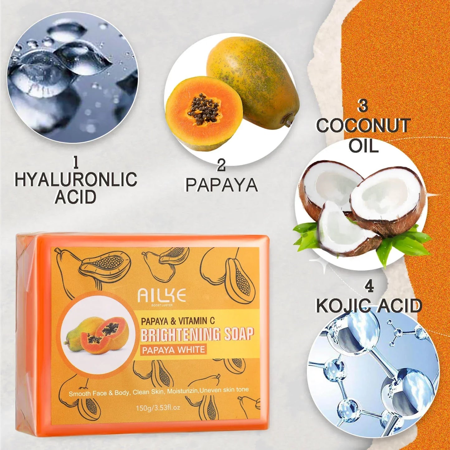 AILKE Collagen 5-in-1 Skin Care Kit – Brighten & Restore Elasticity Peaceful Pleasures Health and Wellness