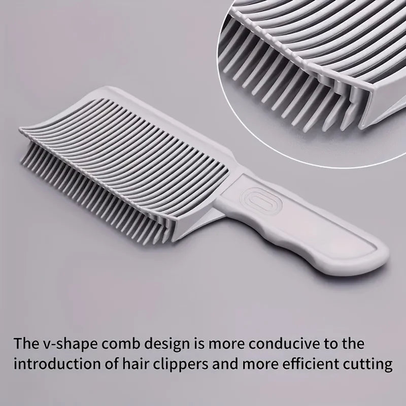 Professional Barber Fading Comb – Heat Resistant Flat Top Tool