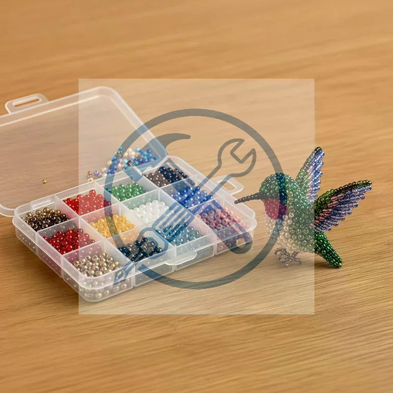 3D Beaded Animal Craft Kit – DIY Beading Kit for Adults