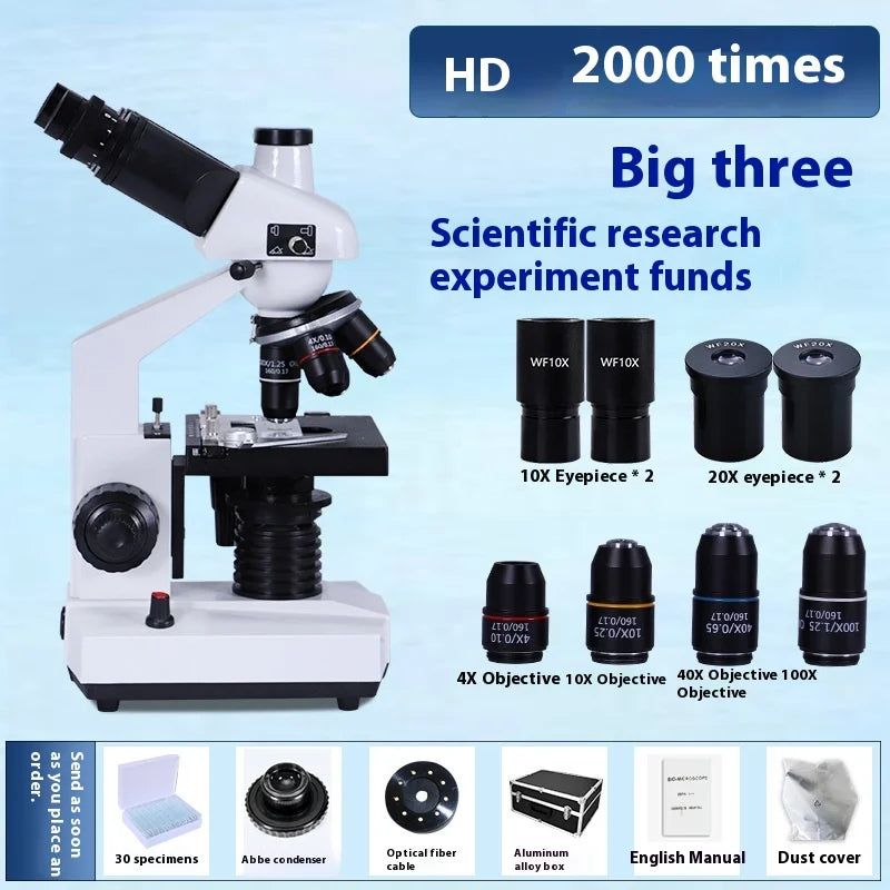 Binocular Electron Microscope Laboratory Research Microscope Maintenance Beauty Electronic Magnifying Glass Peaceful Pleasures Health and Wellness 7