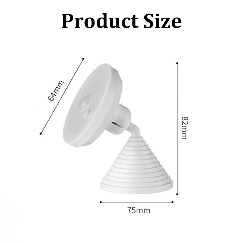 Motion Sensor LED Night Light USB Multi-Angle | RTONTR