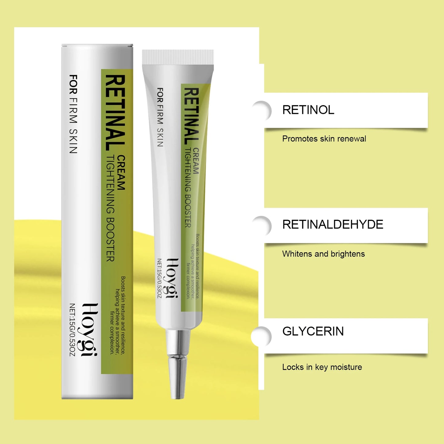 Retinol Firming Eye Cream – Hydrating, Brightening & Smoothing