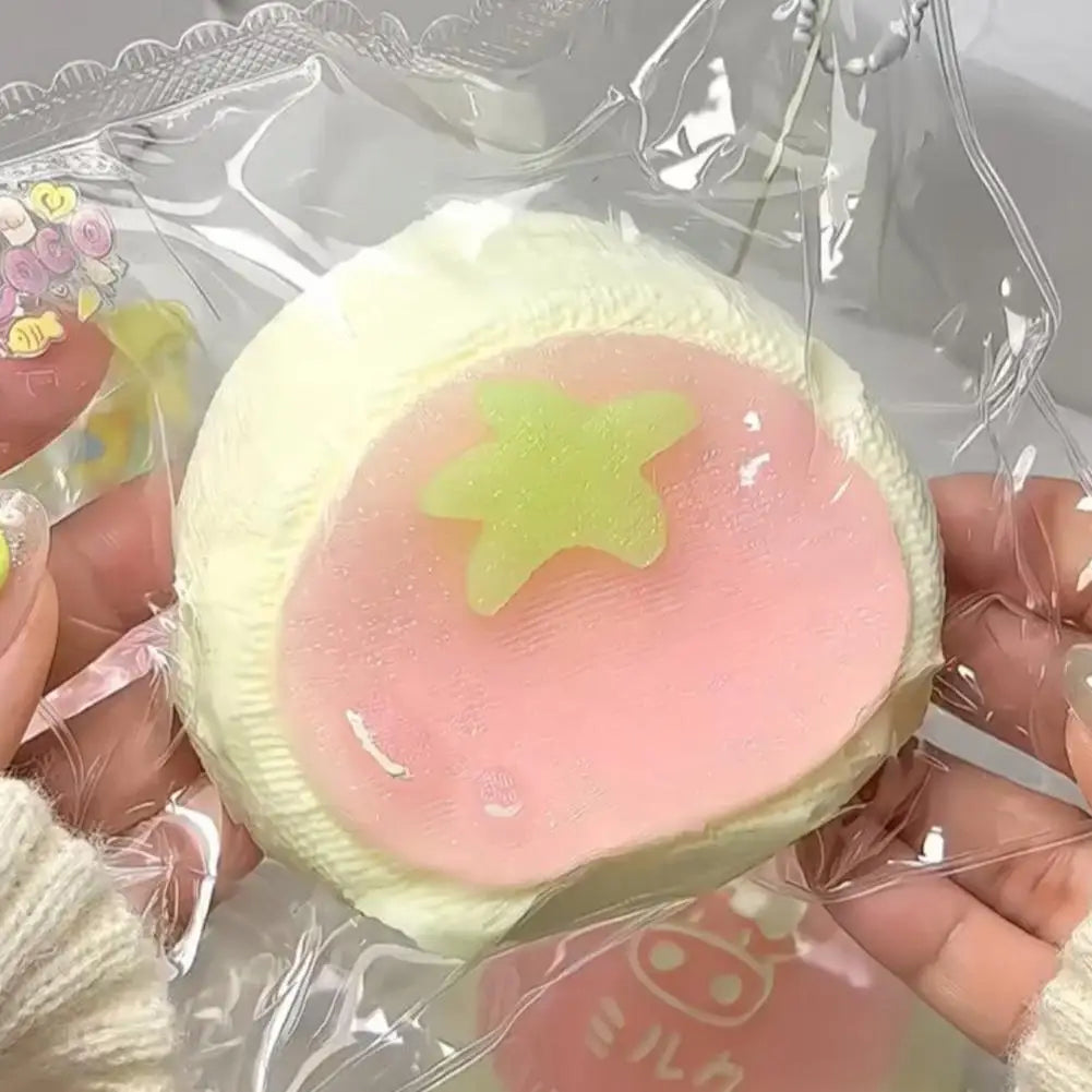 Cute Food Series Stress-relieving Toys Silicone Squeezing Slow