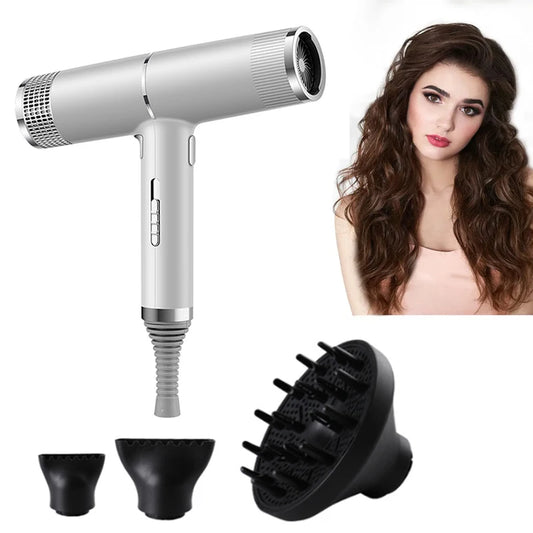 Custom Color & Logo Motor Hair Dryer Set Electric Power Hair Diffuser Dryer Professional Salon Use Hair Dryer Peaceful Pleasures Health and Wellness