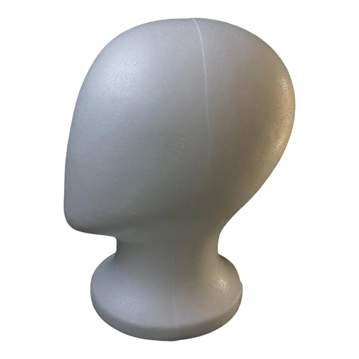 Foam Mannequin Head for Wigs, Hats & Hair Styling Display