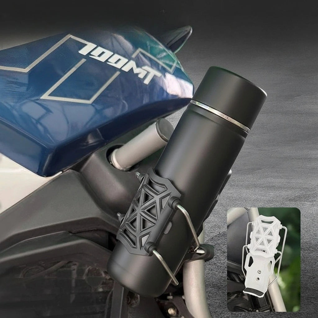 Universal Rotating Bike Cup Holder | No Drill | Bicycle & Motorcycle