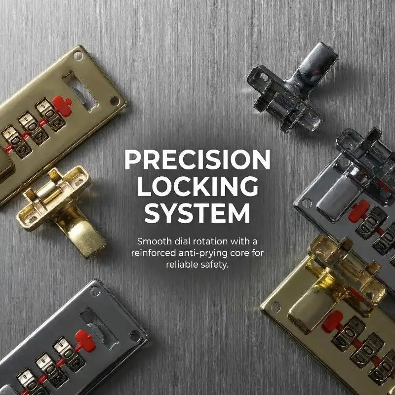 3-Digit Combination Lock 65×29mm – Keyless Box Latch | JETTING
