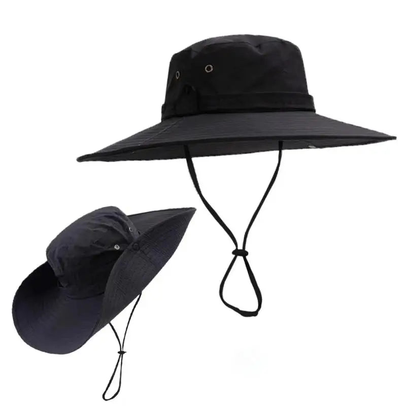 Faux Suede Western Cowboy Hat | Unisex Wide Brim Fedora