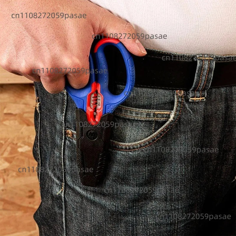 Electrician Scissors Wire Stripper – Stainless Steel 165mm