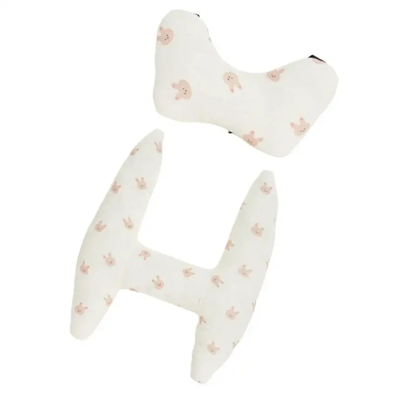 Kids H-Shaped Car Travel Pillow | Neck & Head Support Cushion