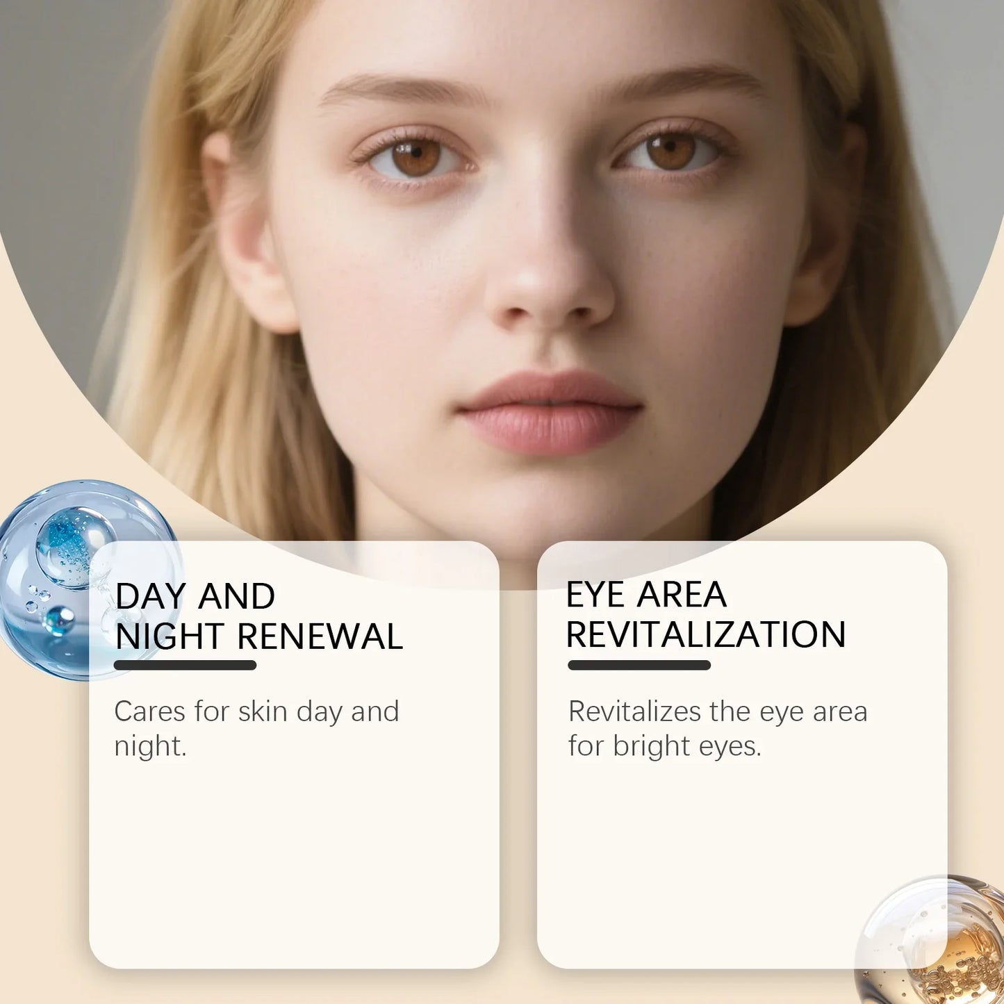 4-Piece Day & Night Skincare Set – Eye Cream, Scrub & Moisturizer