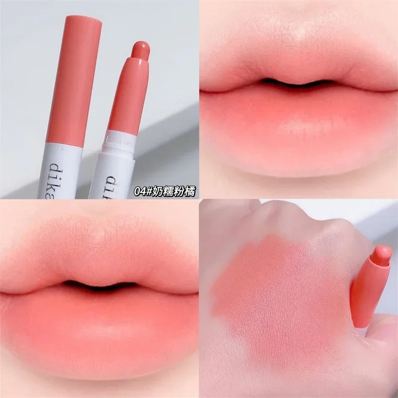 Waterproof Matte Lip Liner Pencil – Nude & Coral Pink, Long-Lasting