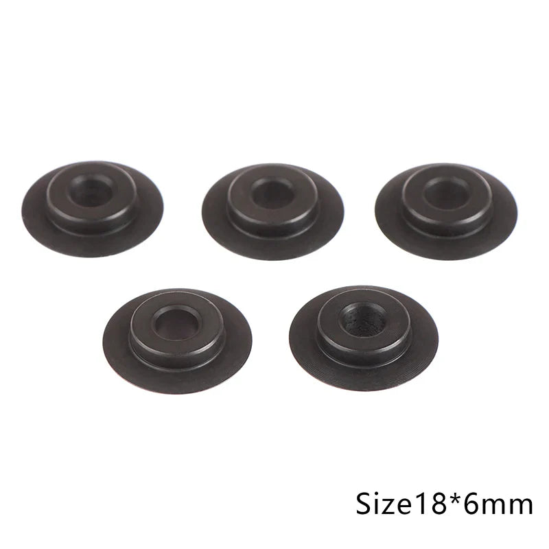 5-Pack Alloy Steel Pipe Cutter Blades – Copper & Stainless Steel