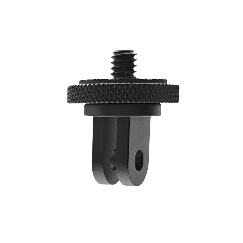 1/4" Aluminum Tripod Mount Adapter for GoPro, Insta360 & DJI
