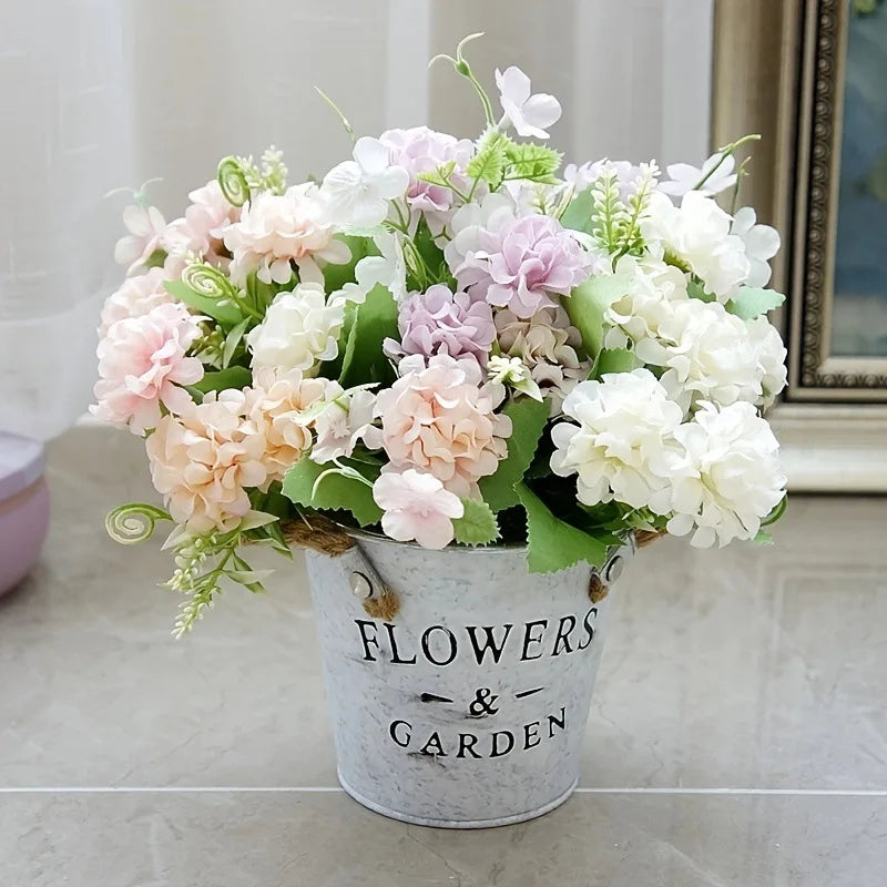 Artificial Silk Hydrangea Bouquet – Wedding & Home Décor