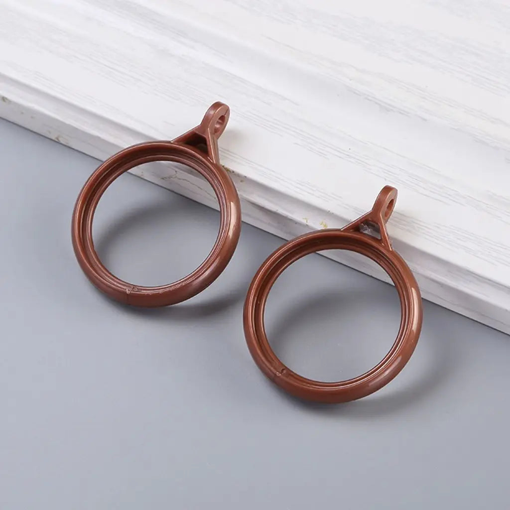 Curtain Ring Clip Hooks for Roman Rods – 20 Pack | Mute
