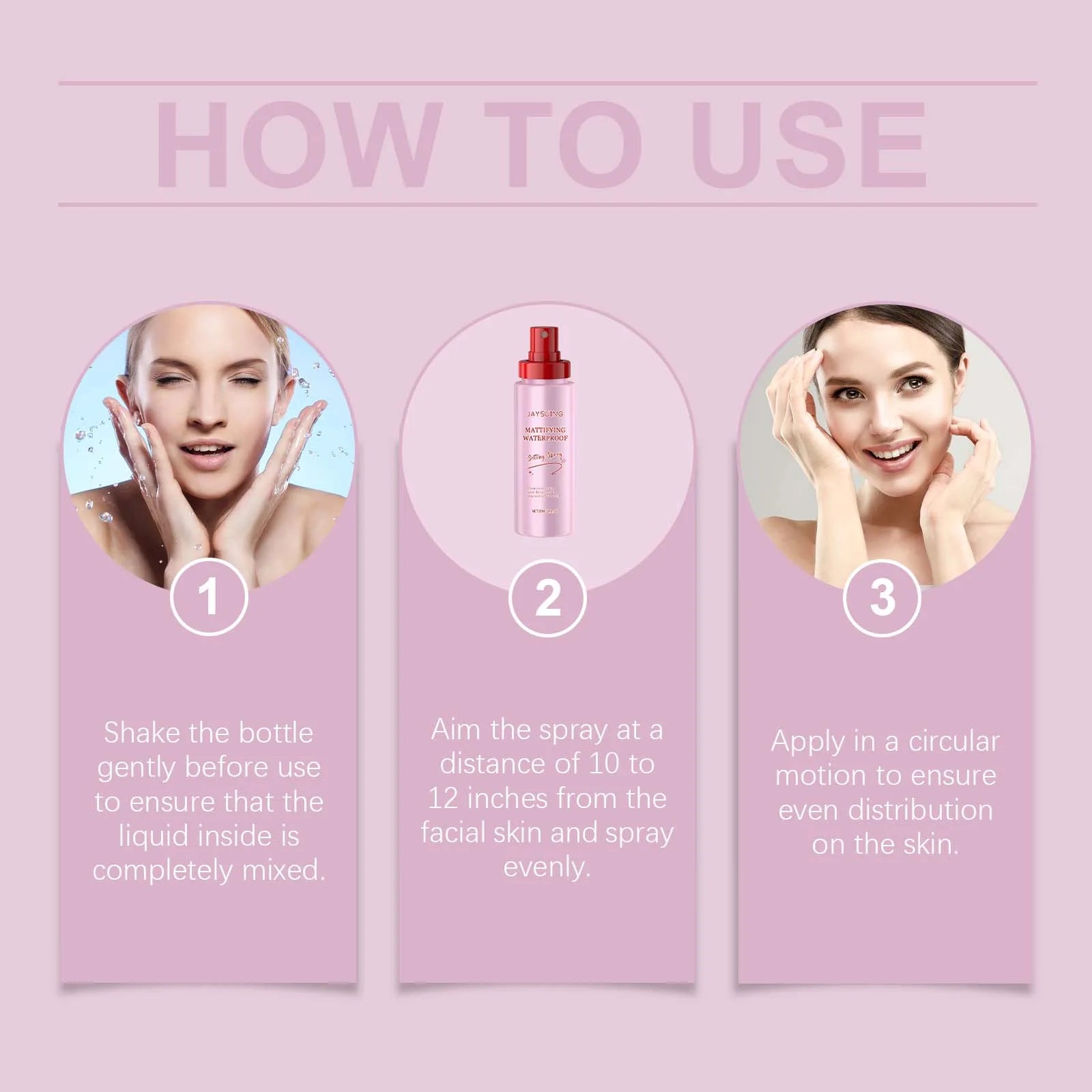 Waterproof Makeup Setting Spray for Oil Control Peaceful Pleasures Health and Wellness