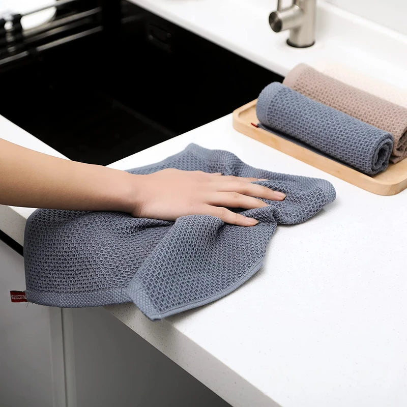 100% Cotton Waffle Weave Dishcloths – Soft & Absorbent