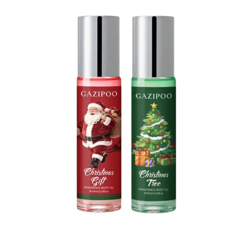 Christmas Holiday Perfume Christmas Tree Pineapple Gingerbread Long-lasting Fragrance Floral Fruity Gift Set Pheromone Perfume Peaceful Pleasures Health and Wellness SET