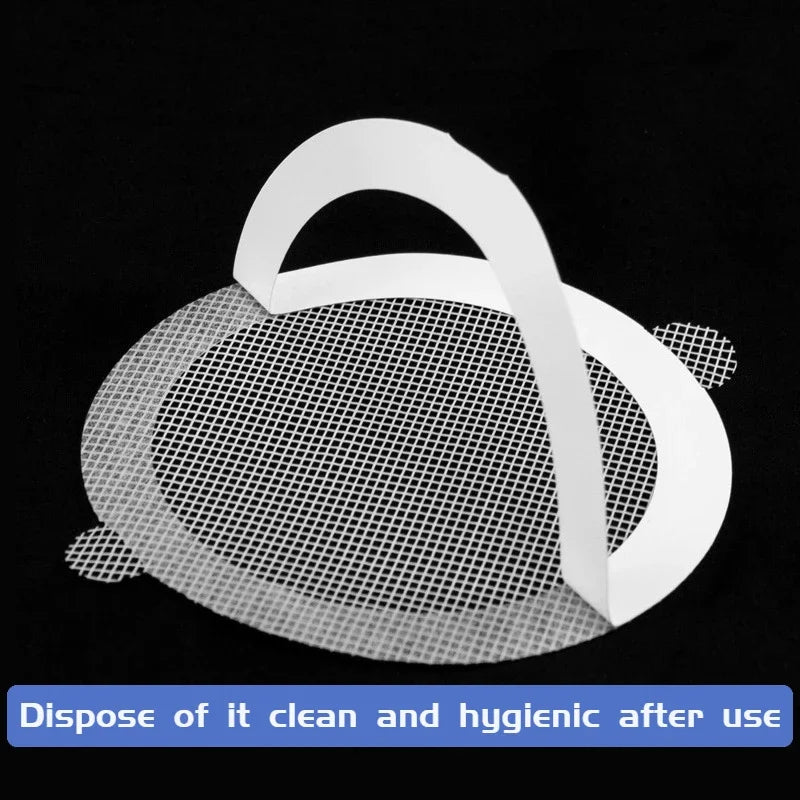 Disposable Drain Hair Catcher Sticker Mesh Net Strainer 5–30 pcs