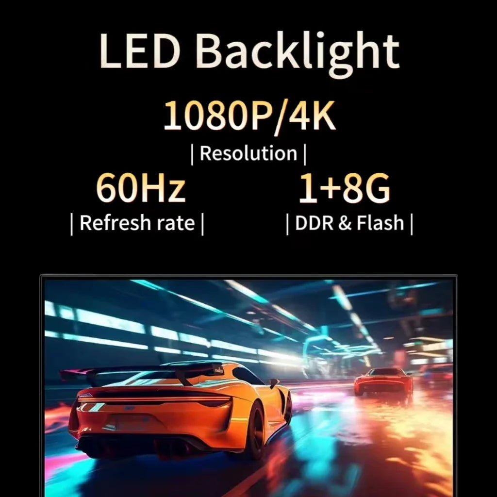 Smart LED TV 32–85 Inch | Android 4K & Full HD Television