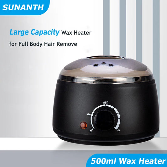 Wax Melting Pot Wax Heater for Hair Removal Waxing Warmer Dipping Pot Wax Melting Machine Depilation Paraffin Warmer Peaceful Pleasures Health and Wellness