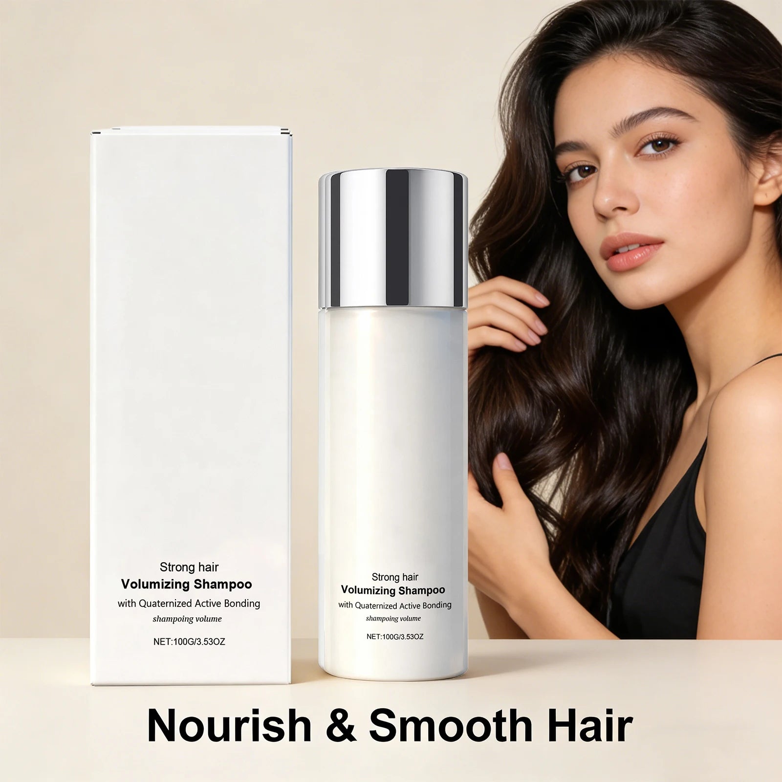Volumizing Shampoo Thickening & Strengthening Hair Nourishing Scalp Reduce Dry Frizz Hair Lasting Freshing Repair Hair Care Peaceful Pleasures Health and Wellness