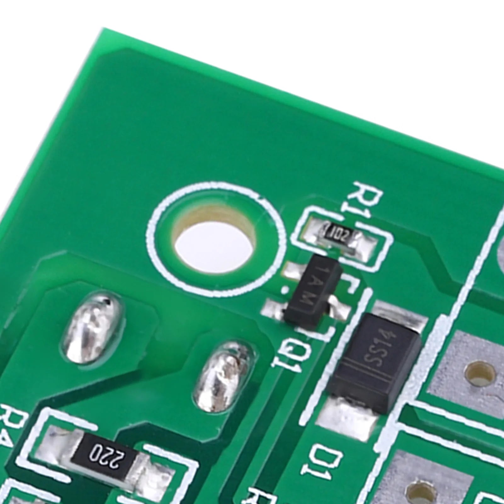 Solar Lawn Lamp Control Board Solar Lamp Controller Module Control Circuit Board with for 3.7V Lithium Battery Peaceful Pleasures Health and Wellness